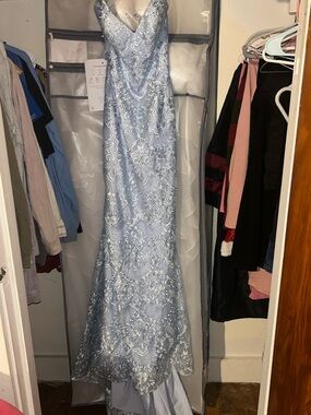 Light Blue Prom Dress